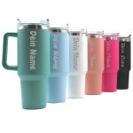 40oz / 1180 ml Thermobecher aus Edelstahl mit...