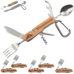 Entdecke personalisierte Campingbestecke und...