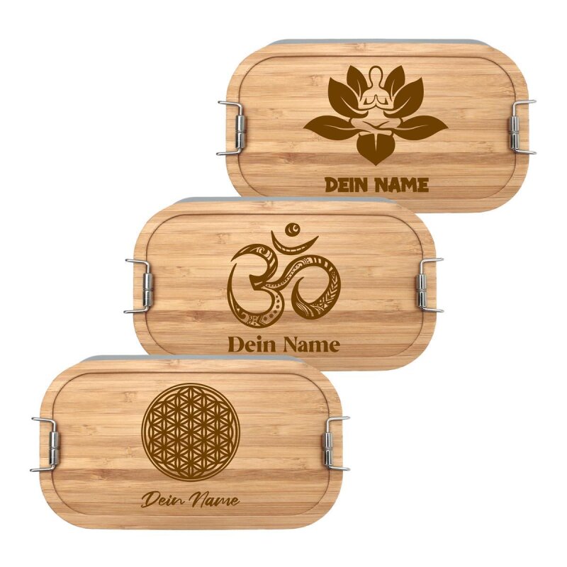 personalisierte Lunchbox fr Kinder mit Esoterik Motiven - G