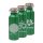 Trinkflasche mit Esoterik-Motiven Grün und deinem Namen personalisiert aus Edelstahl mit Bambusdeckel 500ml
