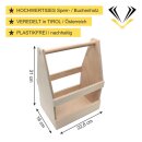 PAPA THE MAN-Bierträger personalisiert Sixpack Flaschenträger Bierträger aus Holz mit Gravur Männerhandtasche Geburtstagsgeschenk Biergeschenk Vatertag Geschenk