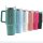 Tumbler Trinkbecher mit Strohhalm 1.18L 40OZ Thermobecher mit Griff hält kühl oder warm Becher mit Deckel und Strohhalm personalisiert mit Namen Rot