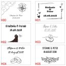 Erinnerungsbox Hochzeit personalisiert, Erinnerungskiste mit Namen und Hochzeitsdatum, Aufbewahrungsbox als Hochzeitsgeschenk (XL)