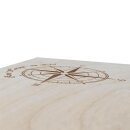 Erinnerungsbox Hochzeit personalisiert, Erinnerungskiste mit Namen und Hochzeitsdatum, Aufbewahrungsbox als Hochzeitsgeschenk (XXL)