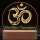 Om-Symbol Nachtlicht personalisiert Stimmungslicht  Nachttischlampe Meditationslicht Meditiation Lampe Geschenk Esoterik Schlummerlicht mit Name LED-Lampe Achtsamkeit Geschenk Yoga Geschenk