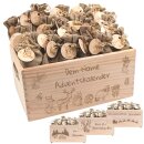 Personalisierter Adventskalender aus Holz –...