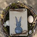 Wunscherfüller Osterhase aus Holz – Kreatives...
