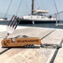 Campingbesteck Anker personalisiert mit Wunschname...