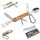 Campingbesteck Anker personalisiert mit Wunschname...