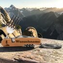 Campingbesteck Bergmensch personalisiert mit Wunschname...